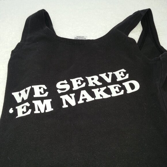 WingHouse Waitress Uniform Black Top Sexy - Picture 2 of 3